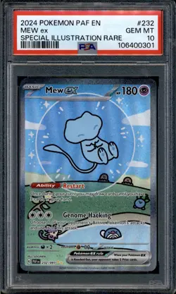 Mew ex - 232/091 - PSA 10 - SIR - Paldean Fates - Pokemon - 10688 - Image 1