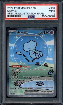 Mew ex - 232/091 - PSA 9 - SIR - Paldean Fates - Pokemon - 10689 - Image 1