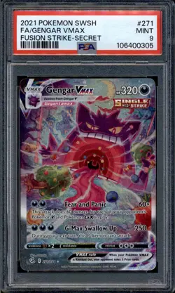 Gengar Vmax - 271/264 - PSA 9 - Alt Art - Fusion Strike - Pokemon - 10671 - Image 1