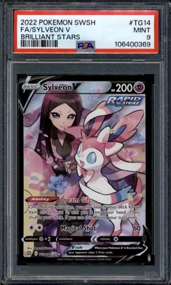 Sylveon V - TG14/TG30 - PSA 9 - Full Art - Brilliant Stars - Pokemon - 10643 - Image 1