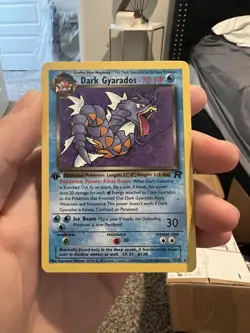 Pokemon Dark Gyarados Team Rocket 1st Edition Non-Holo Rare 25/82 - Image 1