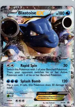 Pokemon TCG Blastoise-EX XY30 XY Black Star Promos Holo MP - Image 1