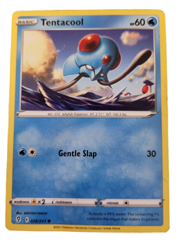Tentacool 026/203 Non Holo Common Evolving Skies Pokemon Trading Card - Image 1