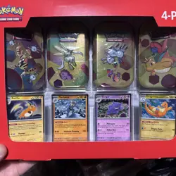 Pokemon Scarlet & Violet Mini Tins 4 Promo Cards 151 Series 2 Pack!!! - Image 3