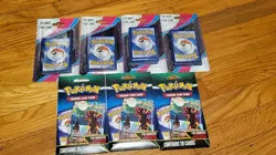 Pokemon TCG Umbreon VMAX Card Pack & Walmart Exclusive Mystery Repack Lot Of 7x - Image 2