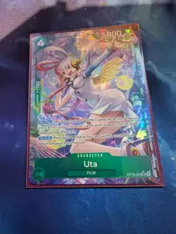 Uta (Alt Art) OP13-023 SR Carrying on His Will - ONE PIECE Card Game ENGLISH - Image 1