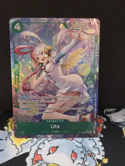 Uta (Alt Art) OP13-023 SR Carrying on His Will - ONE PIECE Card Game ENGLISH - Image 1