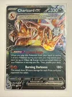 Charizard ex 196 Sv: Scarlet & Violet Promo Cards Holo - Image 1