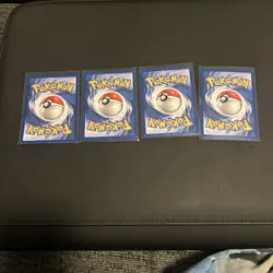 Water Energy Holo 2002 WotC League Promo English Pokemon Card Lot Of 4 - Image 2