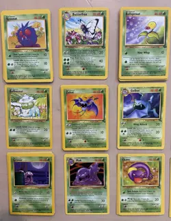Vintage Pokemon WOTC Lot 1999-2000 | 82 Cards LP/NM Base Set Jungle Fossil - Image 2