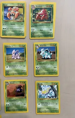 Vintage Pokemon WOTC Lot 1999-2000 | 82 Cards LP/NM Base Set Jungle Fossil - Image 4