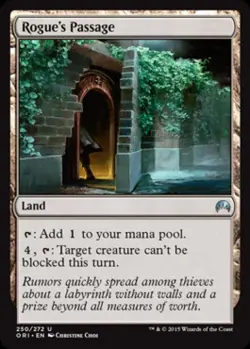 Rogue's Passage -Foil Light Play MTG Magic Origins - Image 1