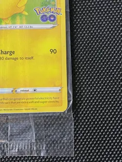 Pokemon Pikachu 028/078 Holo Rare Pokemon Go Store Promo Card Sealed - Image 4
