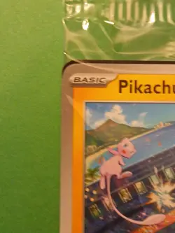 Pikachu Pokemon Scarlet & Violet Black Star SVP 190 Factory Sealed Promo Card - Image 3