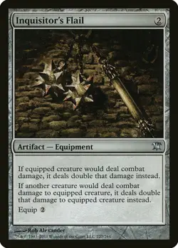 Inquisitor's Flail Innistrad NM Artifact Uncommon MAGIC MTG CARD ABUGames - Image 1