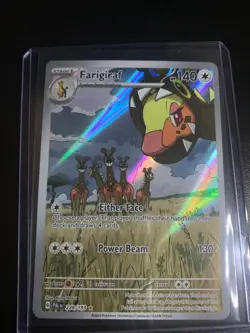 Farigiraf 228/193 Paldea Evolved Illustration Rare Pokemon Card Near Mint - Image 1