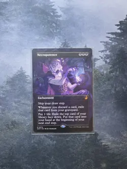 Necropotence (Anime Borderless) Wilds of Eldraine: Enchanting Tales Regular - Image 1