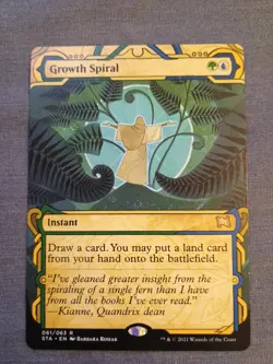 Growth Spiral Strixhaven: Mystical Archives Regular NM 061/063 - Image 1