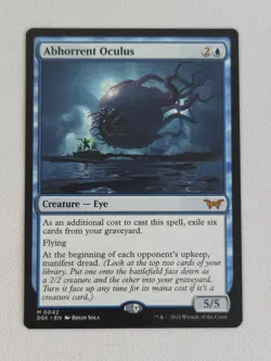 Abhorrent Oculus Duskmourn: House of Horror DSK #42 Nonfoil MTG Magic Mythic - Image 1