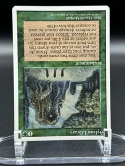 Sylvan Library MTG Core Set 4th Edition Regular - Image 2