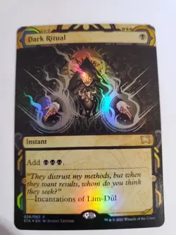 Mtg Dark Ritual Foil Strixhaven Mystical Archive - Image 1