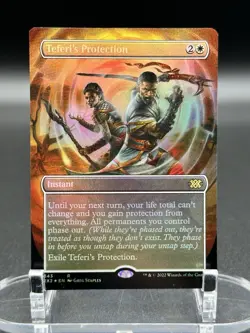 Teferi's Protection (Borderless) Double Masters 2022 Foil - Image 1