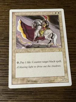 1x Order of the Sacred Torch - LP - 5th Edition - SPARROW MAGIC mtg - Image 1