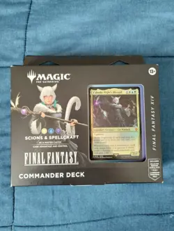 MTG Magic The Gathering Final Fantasy XIV Commander Deck Scions and Spellcraft - Image 1