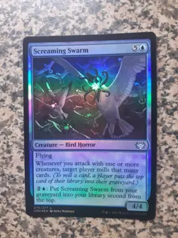 MTG - 1 x Screaming Swarm - Foil - Innistrad Crimson Vow - Image 1
