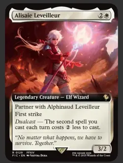 1x EXTENDED ART Foil Alisaie Leveilleur - NM ENG - Image 1