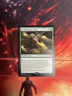 Evolutionary Leap Origins Magic MTG (178/272) Green Rare English LP - Image 1