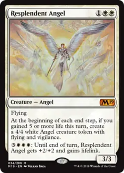1x Resplendent Angel Light Play MTG Magic - Kid Icarus - - Image 1