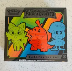Pokemon TCG: Scarlet & Violet-Paldea Evolved Elite Trainer Box (ETB) - Sealed 820650853661 - Image 4