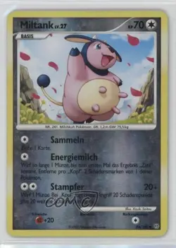 Miltank German Reverse Foil Pokemon Diamond & Pearl Stormfront #44 2008 - Image 1