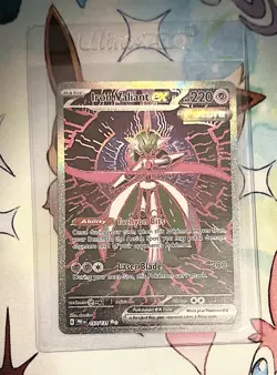 2025 POKEMON IRON VALIANT EX 157/131 PRISMATIC EVOLUTIONS SIR - NM - Image 1