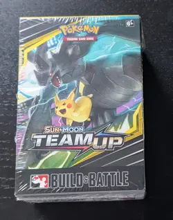 Pokemon Sun & Moon Team Up Build and Battle Box Prerelease Sealed - Image 1