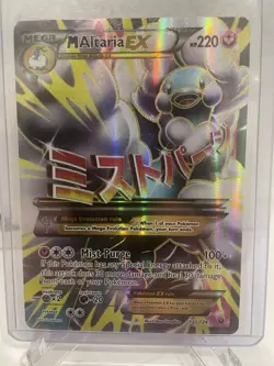 Pokemon TCG M Altaria EX Full Art Holo Card 121/124 Fates Collide NM - Image 1