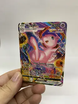 Mew VMAX Gold Metal Pokemon Card-Collectible Gift Display！Christmas GOOD! - Image 3