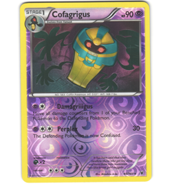 Pokemon 2011 Near Mint NM Cofagrigus Noble Victories REVERSE 46/101 Card - Image 1