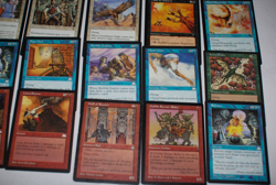 MTG 15x Visions Tempest Weatherlight blue red magic card lot MP - Image 2
