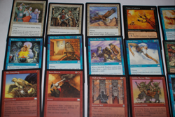 MTG 15x Visions Tempest Weatherlight blue red magic card lot MP - Image 3
