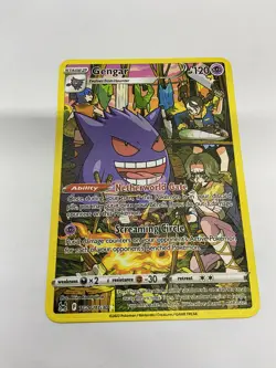 Gengar Gold Metal Pokemon Card-Collectible Gift Display！Christmas LIKE - Image 2