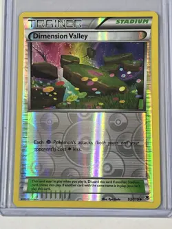 Dimension Valley - 93/119 - Pokemon Phantom Forces XY Reverse Holo Card - Image 1