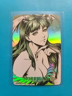 Morrigan - Carddass Masters Art Card - Darkstalkers - Waifu Doujin ACG - Image 1
