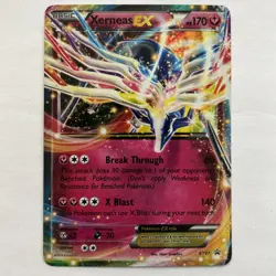 Xerneas Ex XY07 XY LP Holo Promo Pokemon Card LP - Image 1