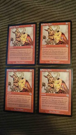 Magic: the Gathering / MtG Flaring Pain x4 Judgment - Image 1
