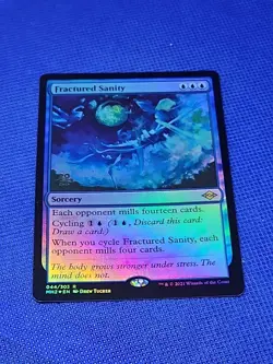 Fractured Sanity FOIL promo x1 - MTG ENGLISH Rare - Check my store! - Image 3