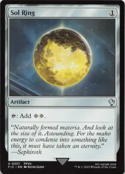 Sol Ring (0357) U Commander: FINAL FANTASY 357 - LP MTG - Image 1
