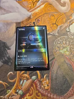 Sol Ring Foil MTG BAB Promo - Damaged Corner - - Image 1