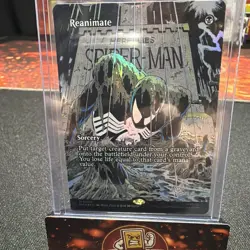 Borderless Foil Reanimate, MTG, Marvel's Spider-Man, Magic the Gathering, 20 - Image 1